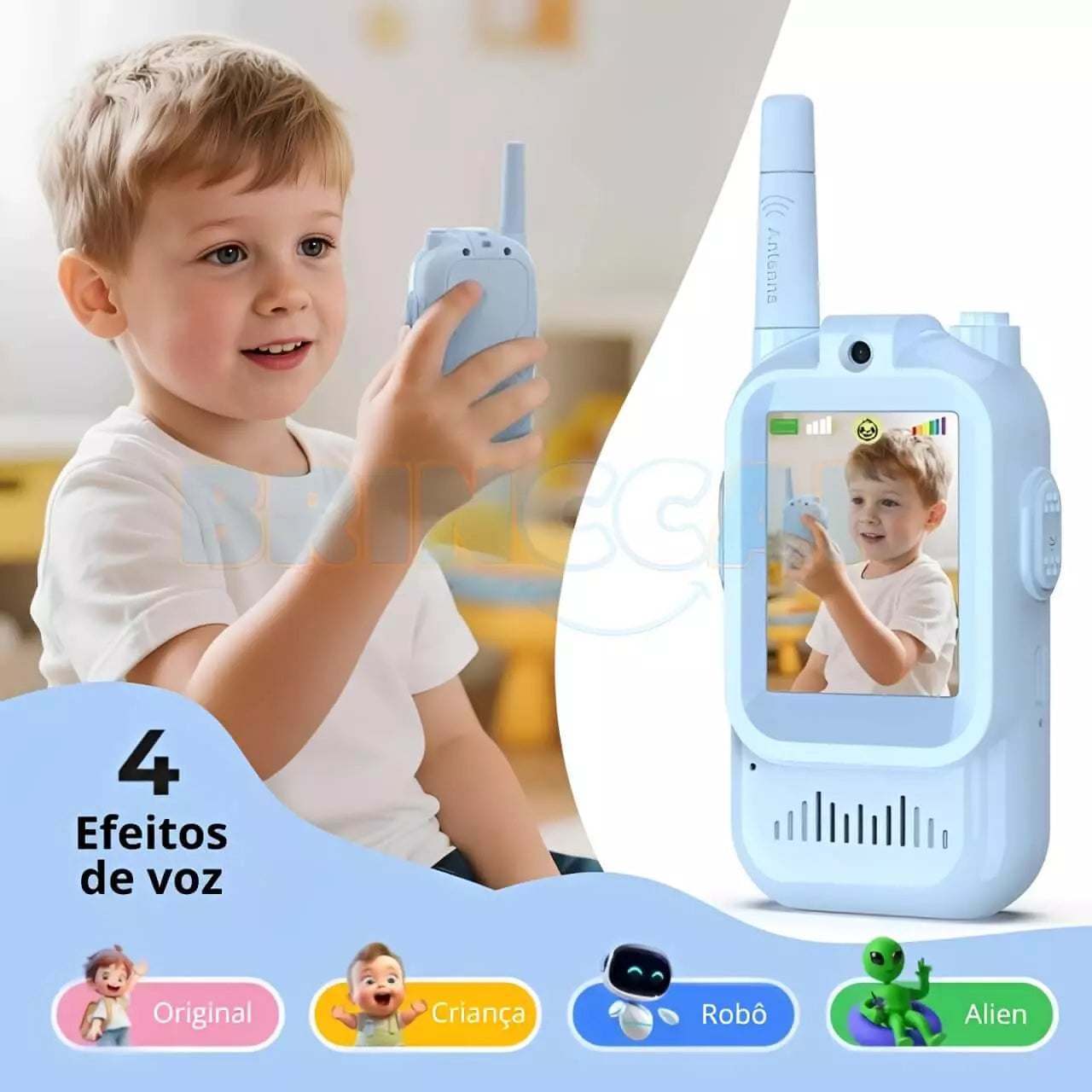 Walkie-Talkie Digital Infantil Brinccar