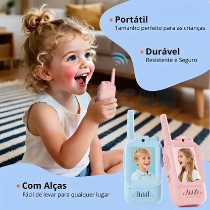 Walkie-Talkie Digital Infantil Brinccar