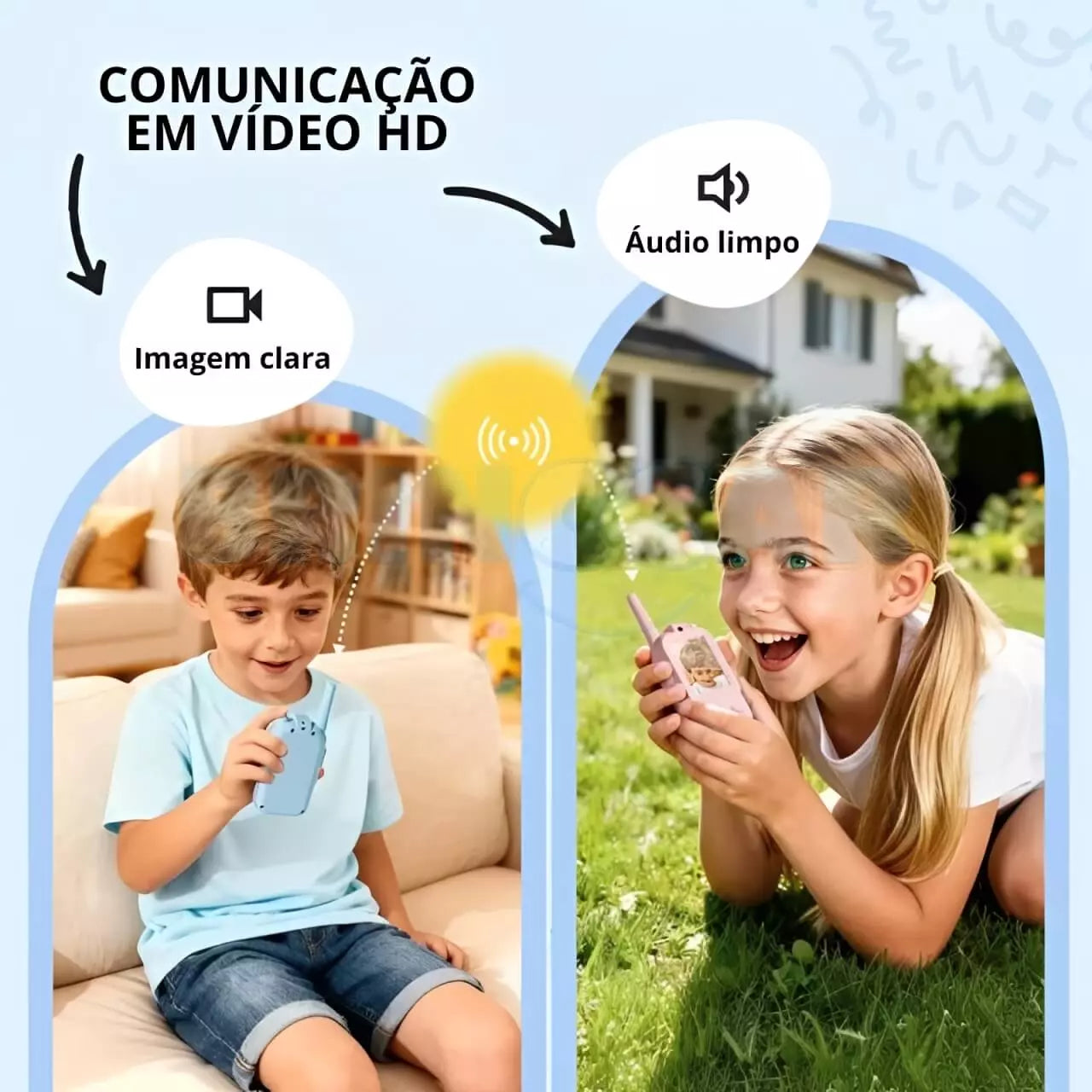 Walkie-Talkie Digital Infantil Brinccar