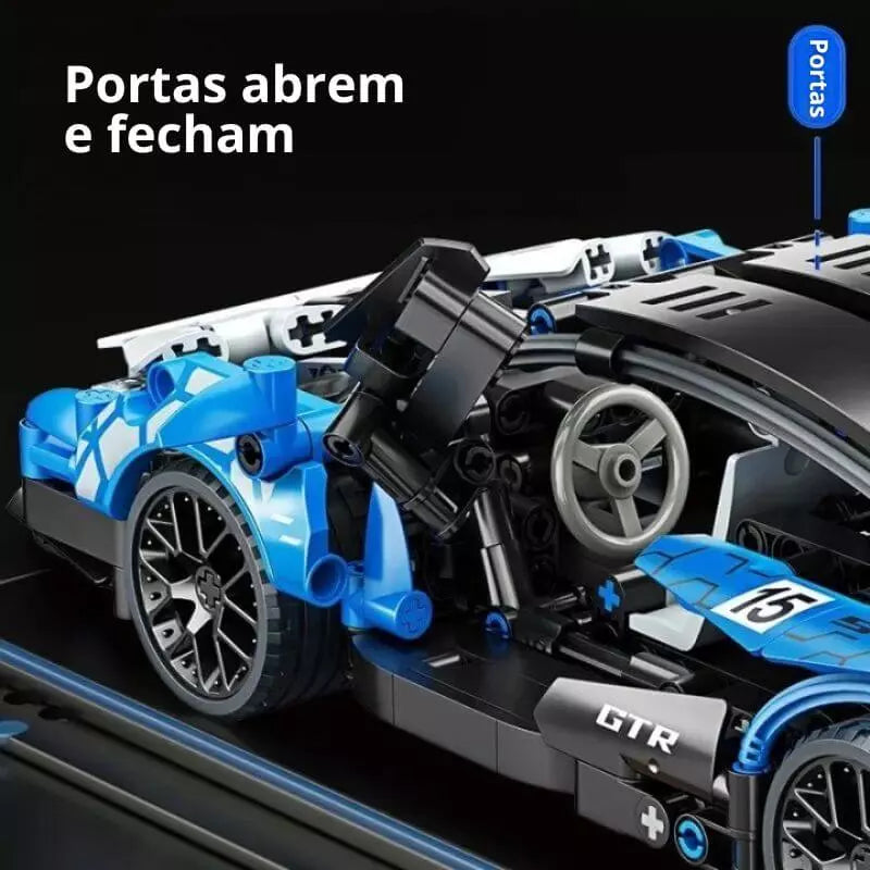 Blocos de Construção Carro Crianças Racing (Compre 2 Ganhe 50% na 2ª Unidade)