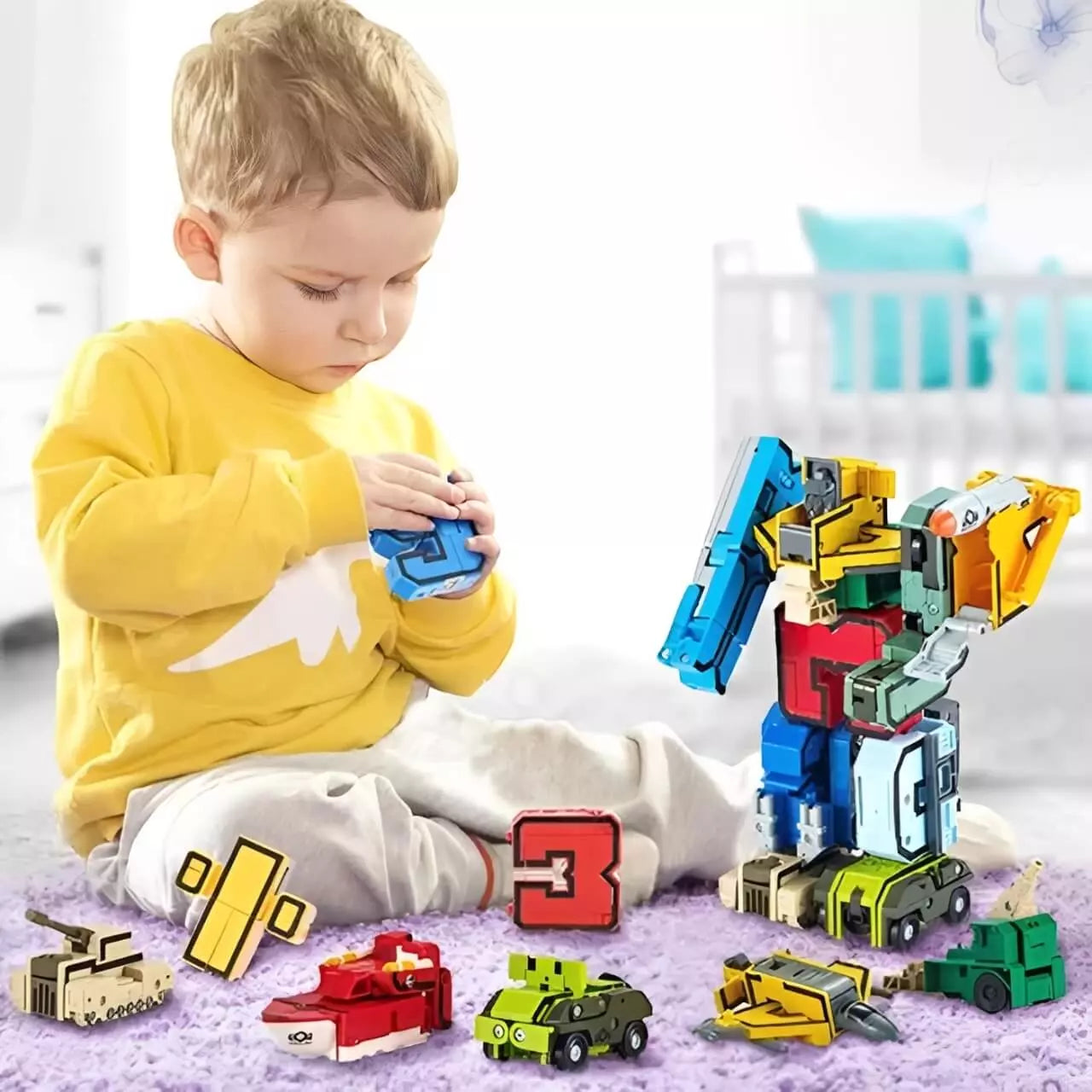 Robô Transformers Kit 10 Números