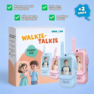 Walkie-Talkie com Vídeo HD Brinccar