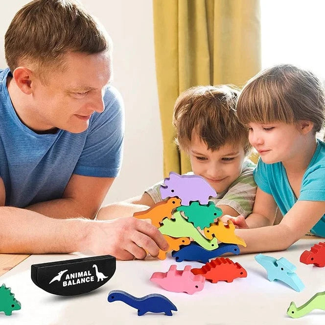 Brinquedo Equilíbrio Madeira Montessori