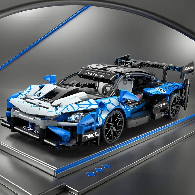 Blocos de Construção Carro Crianças Racing (Compre 2 Ganhe 50% na 2ª Unidade)