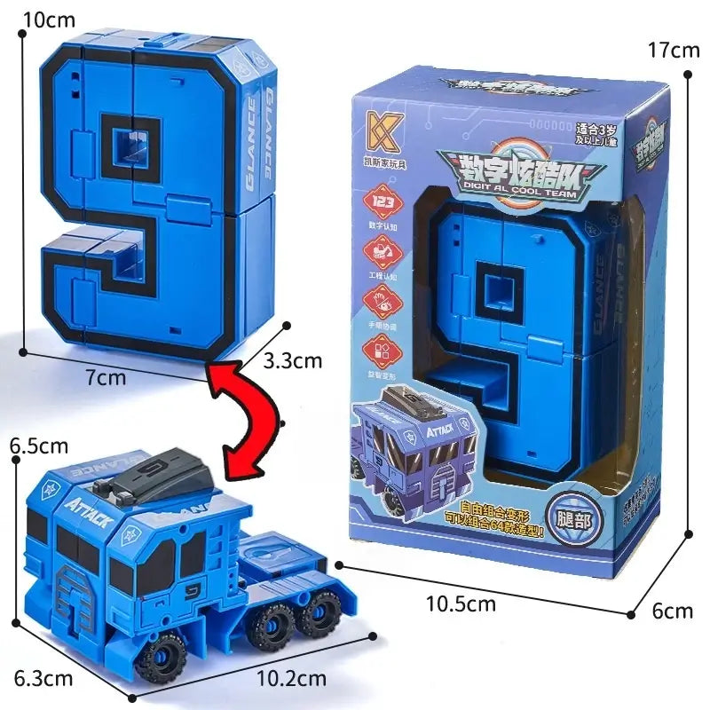 Números Transformers Grande