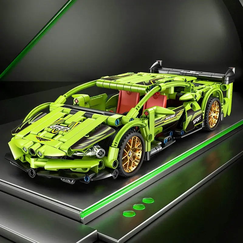 Blocos de Construção Carro Crianças Racing (Compre 2 Ganhe 50% na 2ª Unidade)