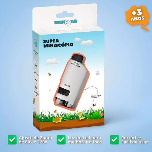 Microscópio Portátil Infantil Brinccar