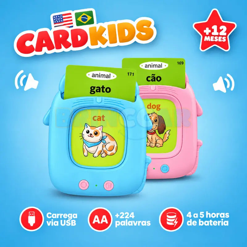 CardKids - Cartões Bilíngues Educativos