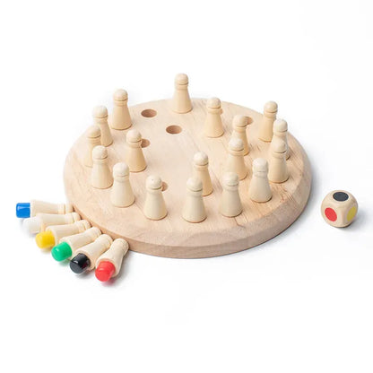 Jogo da Memória Madeira Cores Montessori