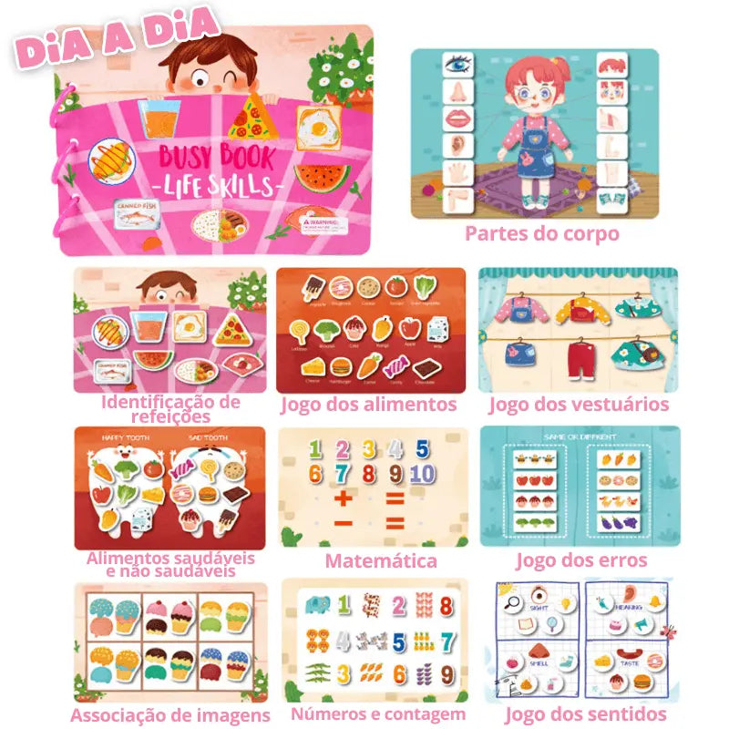 Livro de Atividades Infantil Montessori